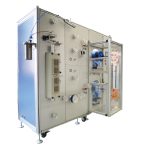 Optical Fiber Coloring and Rewinding Line